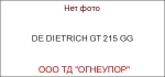 DE DIETRICH GT 215 GG