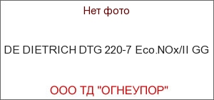 DE DIETRICH DTG 220-7 Eco.NOx/II GG